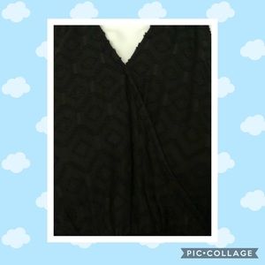 Candie's Dresses - NWT! Candie’s Black Gauze Surplice Halter Dress Candie's Dresses - NWT! Candie’s Black Gauze Surplice Halter Dress